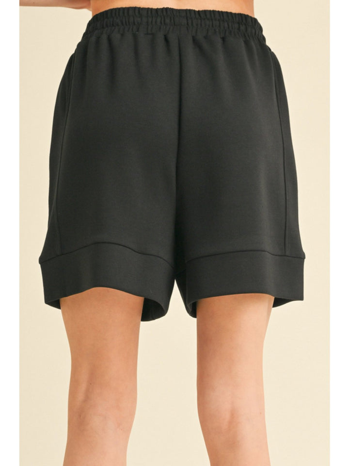 Drawstring Knit Short