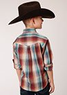 Plaid Long Sleeve Woven from Roper