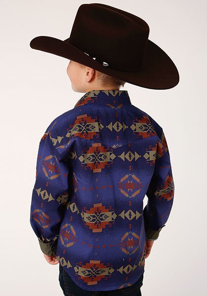 Aztec Print Shirt from Roper - High Call Outfitters