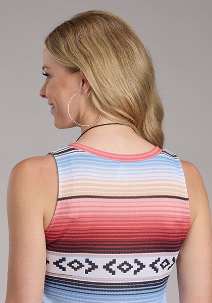 Serape Knit Tank from Roper - High Call Outfitters