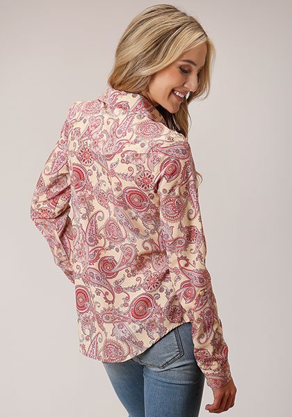 Paisley Print Top from Roper - High Call Outfitters