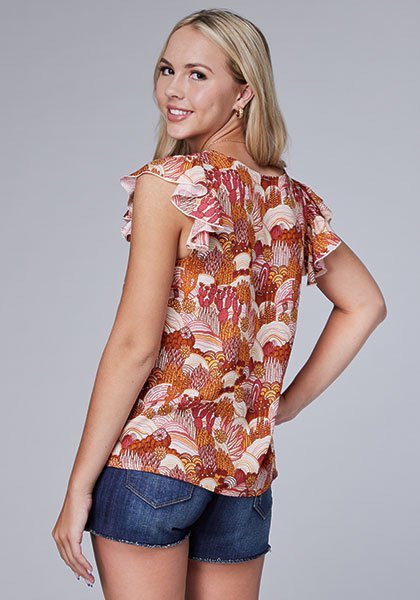 Groovy Cacti Top from Roper - High Call Outfitters