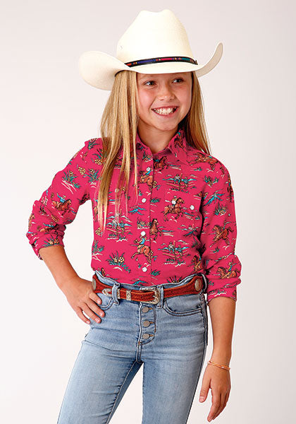 Rodeo Roundup Long Sleeve Woven from Roper