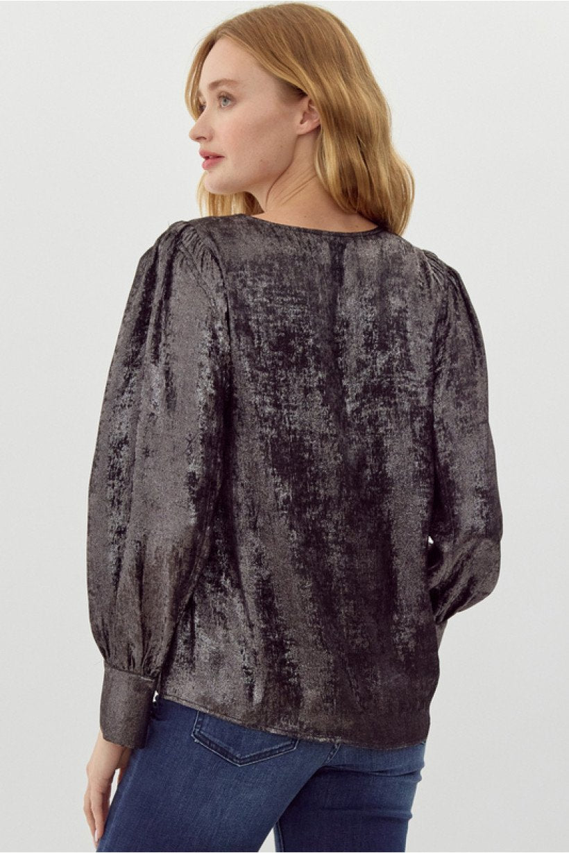 Metallic Top - High Call Outfitters