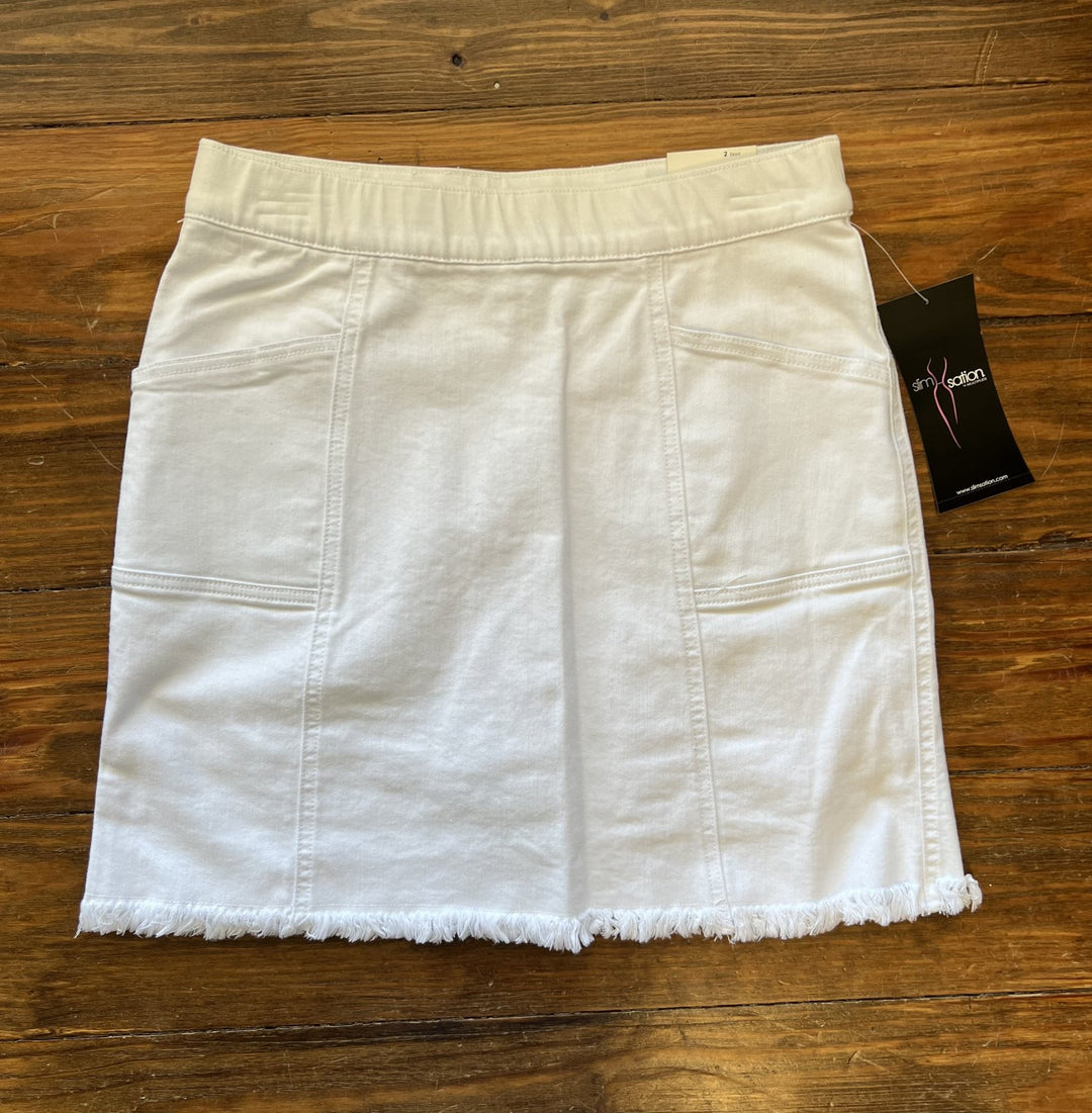 Denim Skort from Multiples - High Call Outfitters