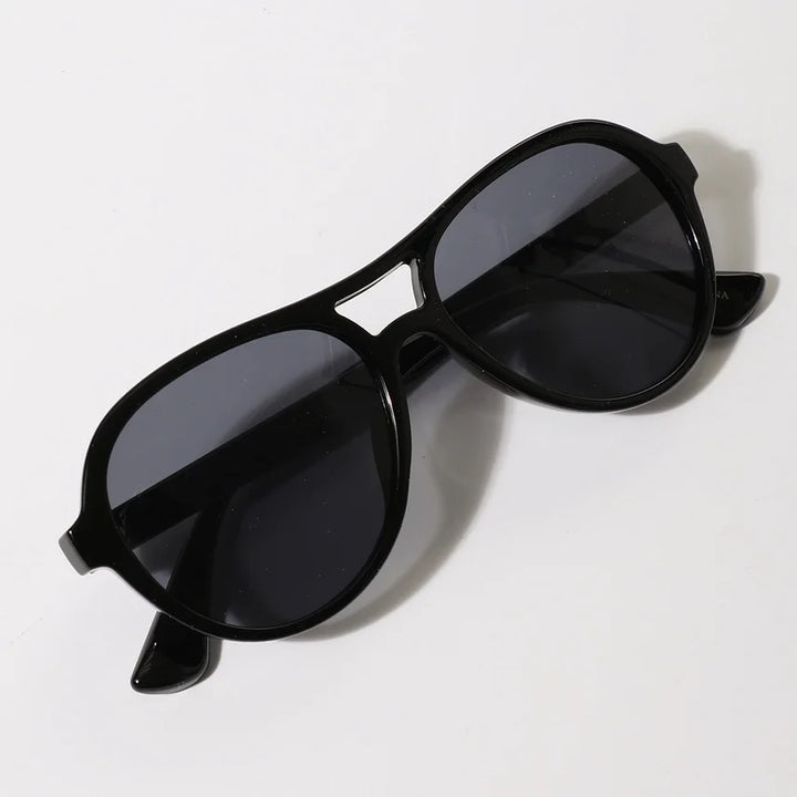 Modern Slim Rectangle Frame Sunglasses