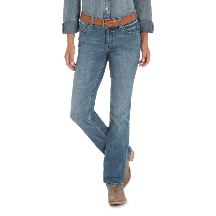 Mid-Rise Straight Leg Jean from Wrangler
