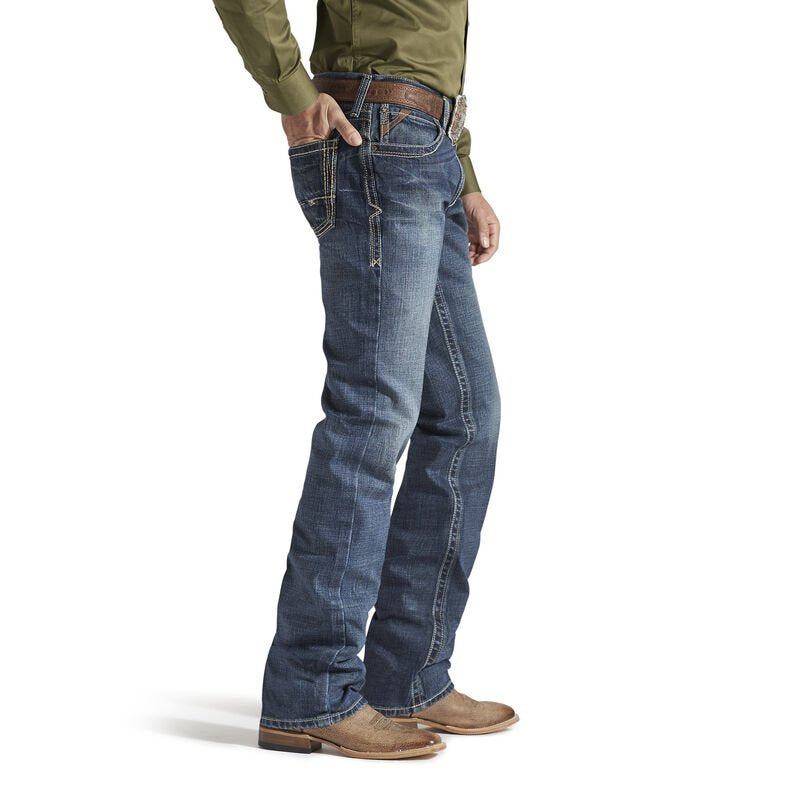 M5 Slim Boundary Stackable Straight Leg Jean from Ariat