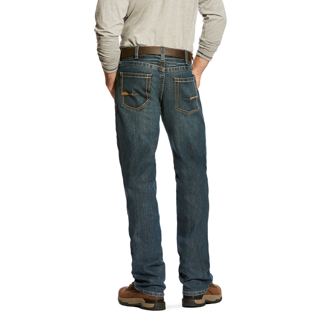 Rebar M5 Straight DuraStretch Edge Stackable Straight Leg Jean from Ariat