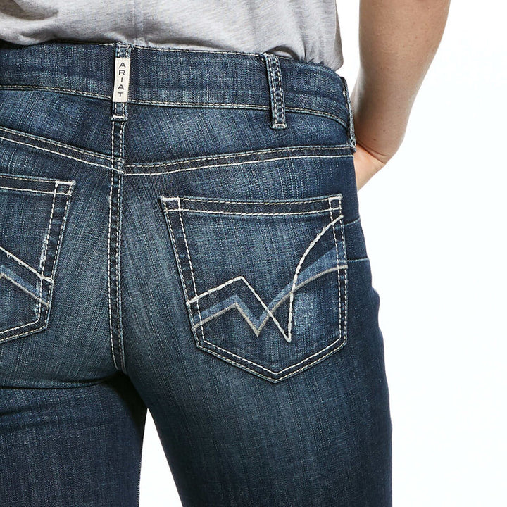 R.E.A.L. Perfect Rise Stretch Patty Stackable Straight Leg Jean from Ariat