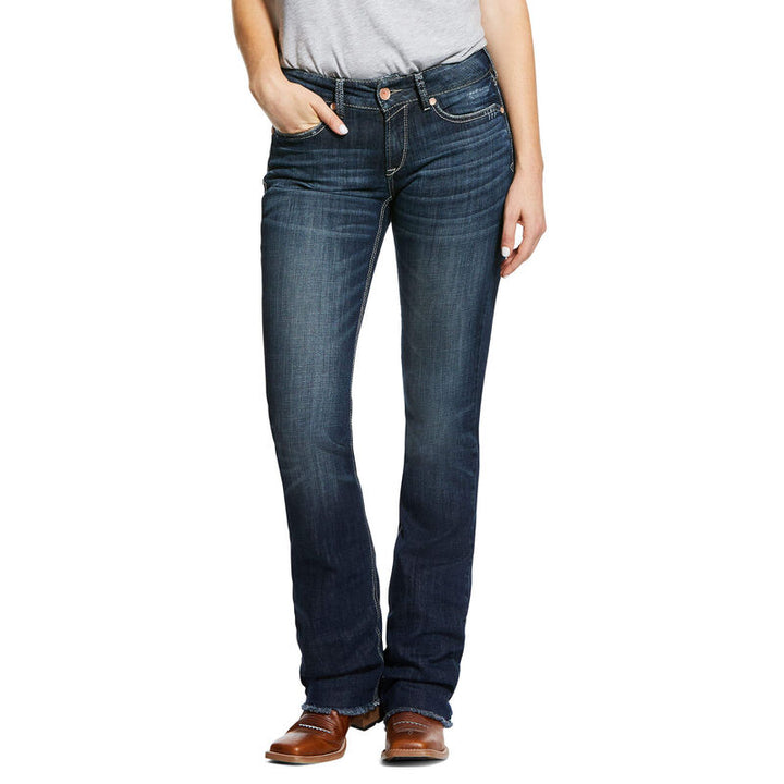 R.E.A.L. Perfect Rise Stretch Patty Stackable Straight Leg Jean from Ariat