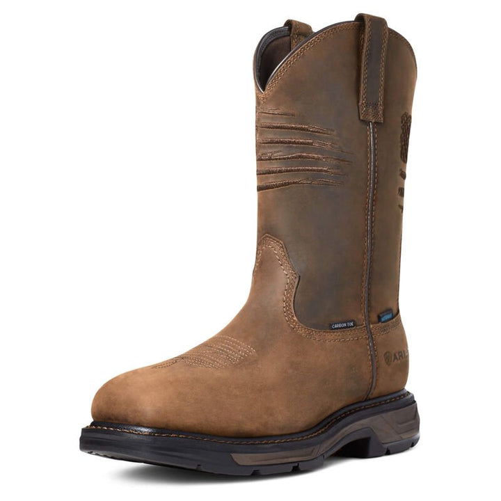 WorkHog XT Patriot Waterproof Carbon Toe Work Boot from Ariat