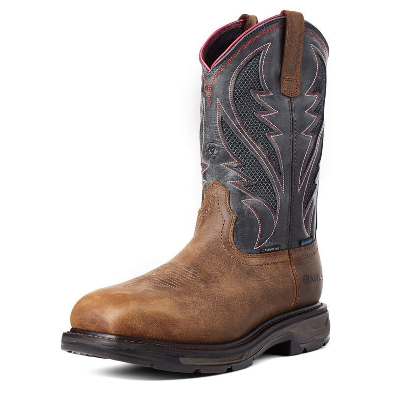 WorkHog XT VentTek Waterproof Carbon Toe Work Boot from Ariat - High Call Outfitters