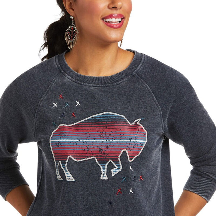 Night Star Buffalo Sweatshirt from Ariat