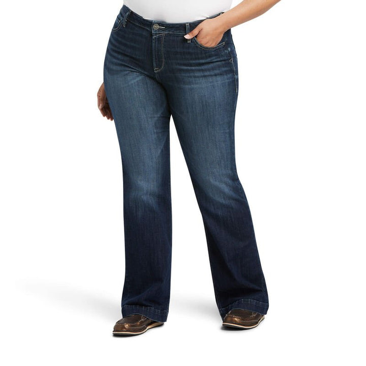 Trouser Perfect Rise Antonella Wide Leg Jean from Ariat