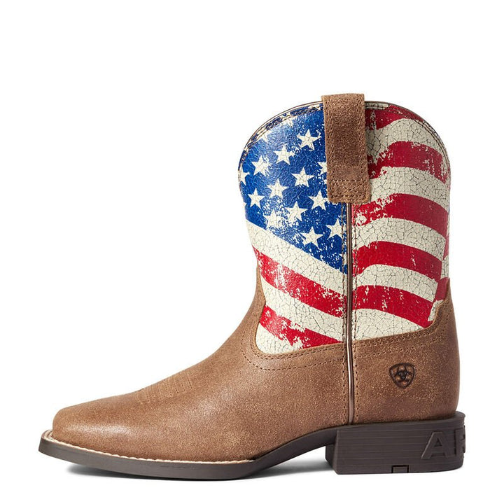 Child & Youth Stars and Stripes Western Boot from Ariat