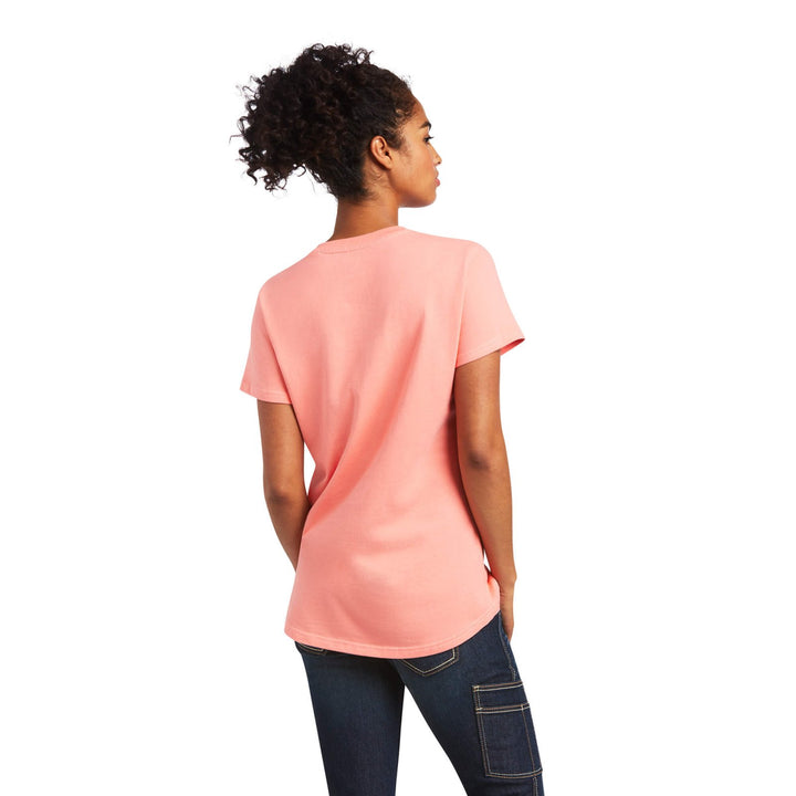 Rebar Cotton Strong V - Neck Top from Ariat - High Call Outfitters