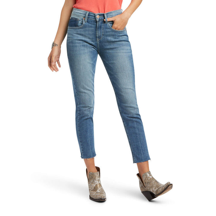 Boyfriend High Rise Jordana Straight Ankle Demin from Ariat