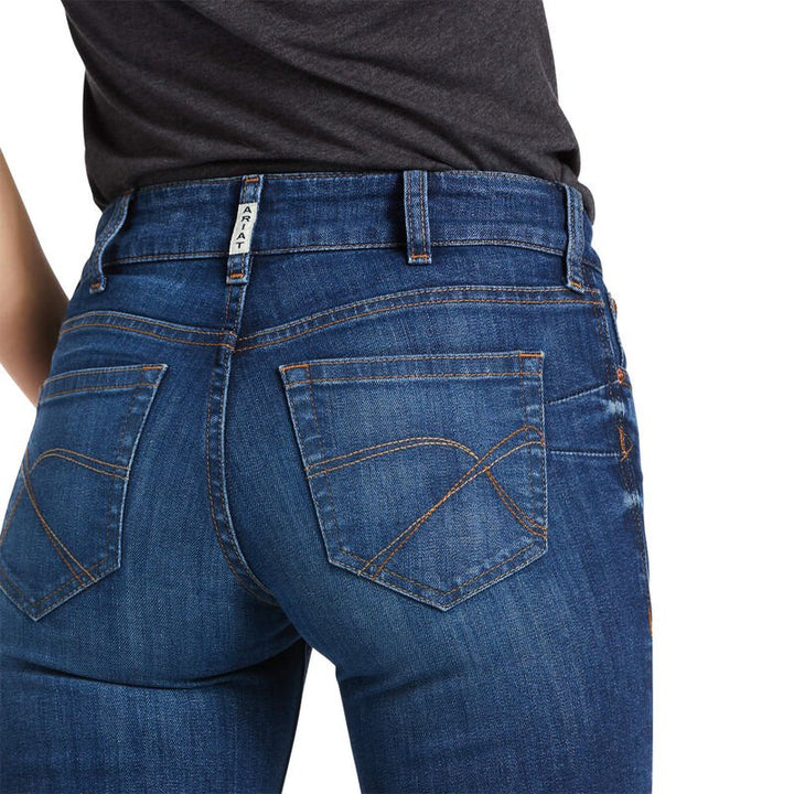 R.E.A.L. Mid Rise Candace Straight Jean from Ariat