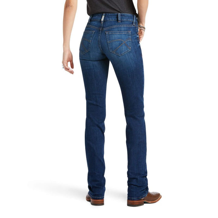 R.E.A.L. Mid Rise Candace Straight Jean from Ariat