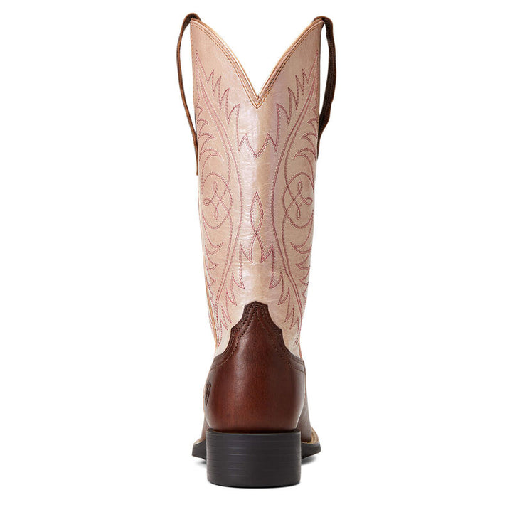 Round Up Wide Square Toe Stretch Fit Western Boot from Ariat
