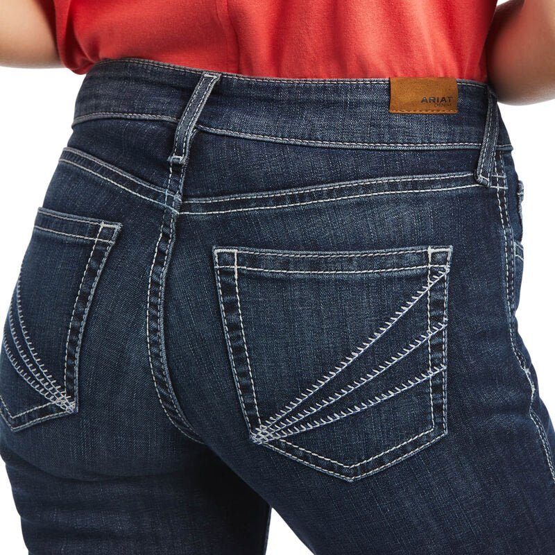 Trouser Perfect Rise Aisha Wide Leg Jean from Ariat - High Call Outfitters