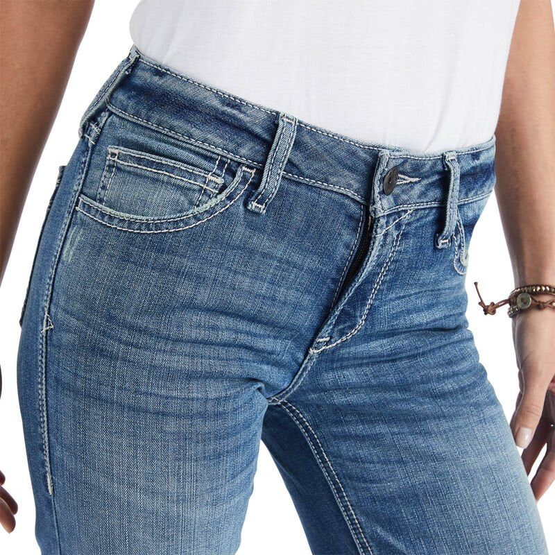 Trouser Perfect Rise Chelsey Wide Leg Jean from Ariat - High Call Outfitters