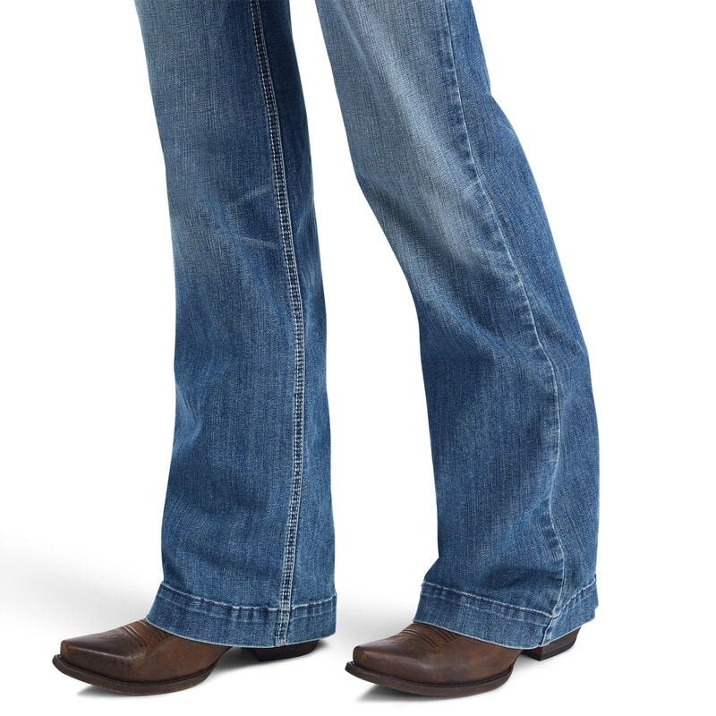 Trouser Perfect Rise Chelsey Wide Leg Jean from Ariat - High Call Outfitters
