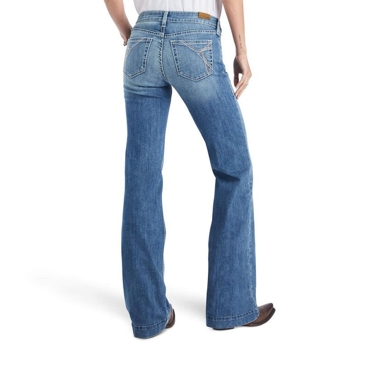 Trouser Perfect Rise Chelsey Wide Leg Jean from Ariat - High Call Outfitters