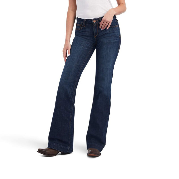 Trouser Mid Rise Lexie Wide Leg Jean from Ariat