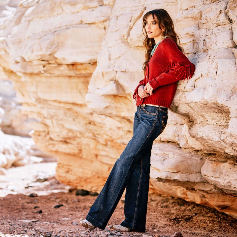 Trouser Mid Rise Lexie Wide Leg Jean from Ariat