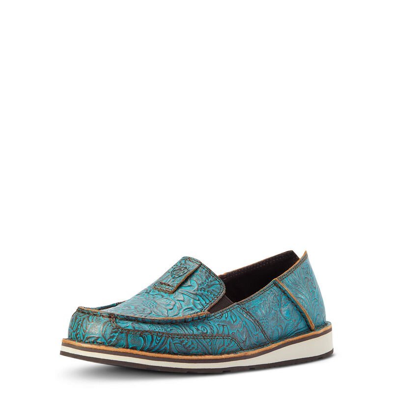 Cruiser Brushed Turquoise Embossed from Ariat - High Call Outfitters