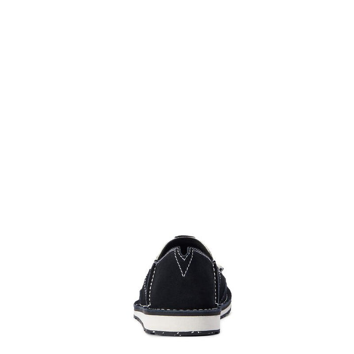 Cruiser Cow Print Black Suede from Ariat