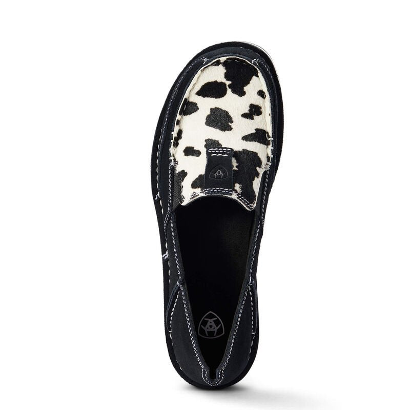 Cruiser Cow Print Black Suede from Ariat