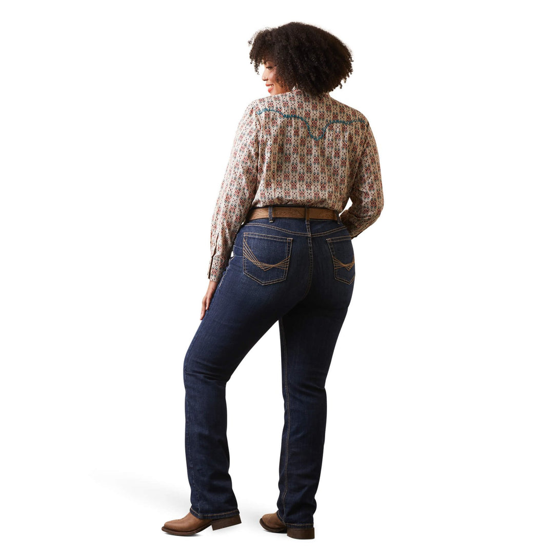 R.E.A.L. Perfect Rise Greta Straight Jean from Ariat