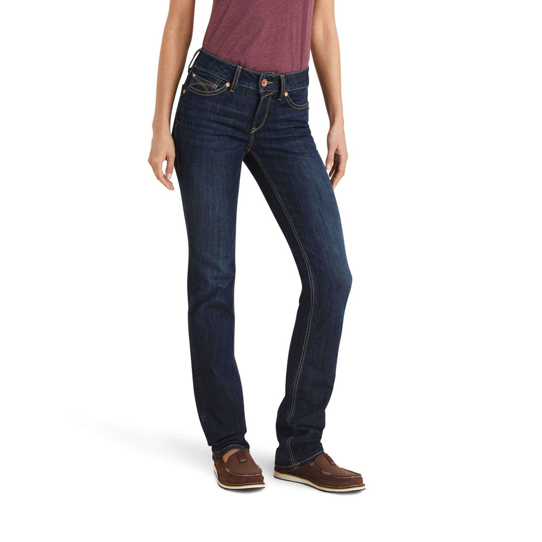R.E.A.L. Perfect Rise Greta Straight Jean from Ariat