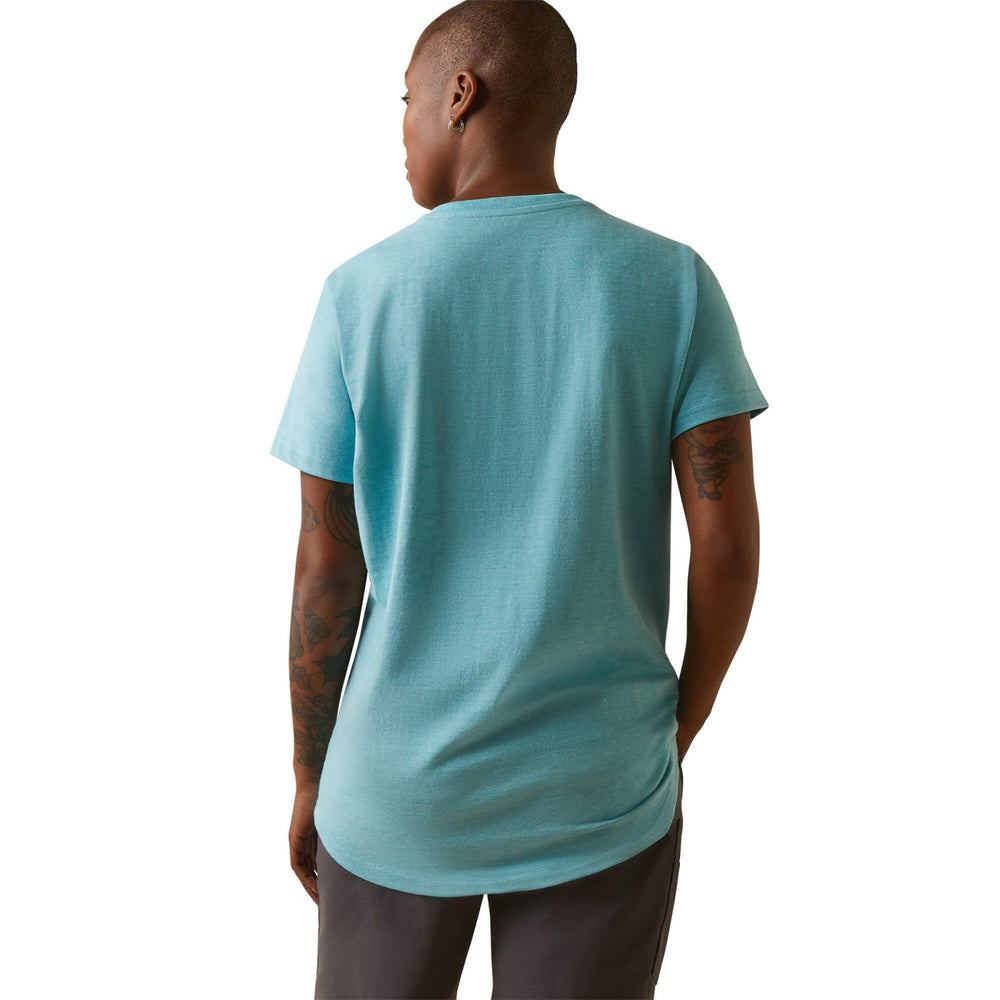 Rebar Cotton Strong V - Neck Top from Ariat - High Call Outfitters