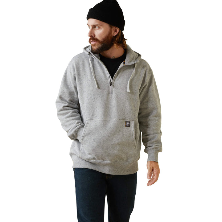 Rebar Workman 1/4 Zip Hoodie from Ariat