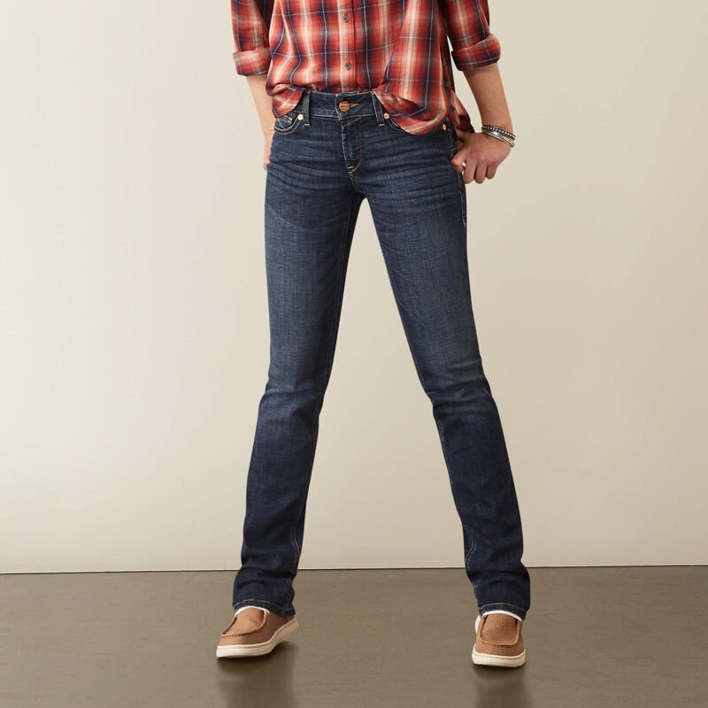 R.E.A.L. Perfect Rise Aubree Straight Jean from Ariat - High Call Outfitters