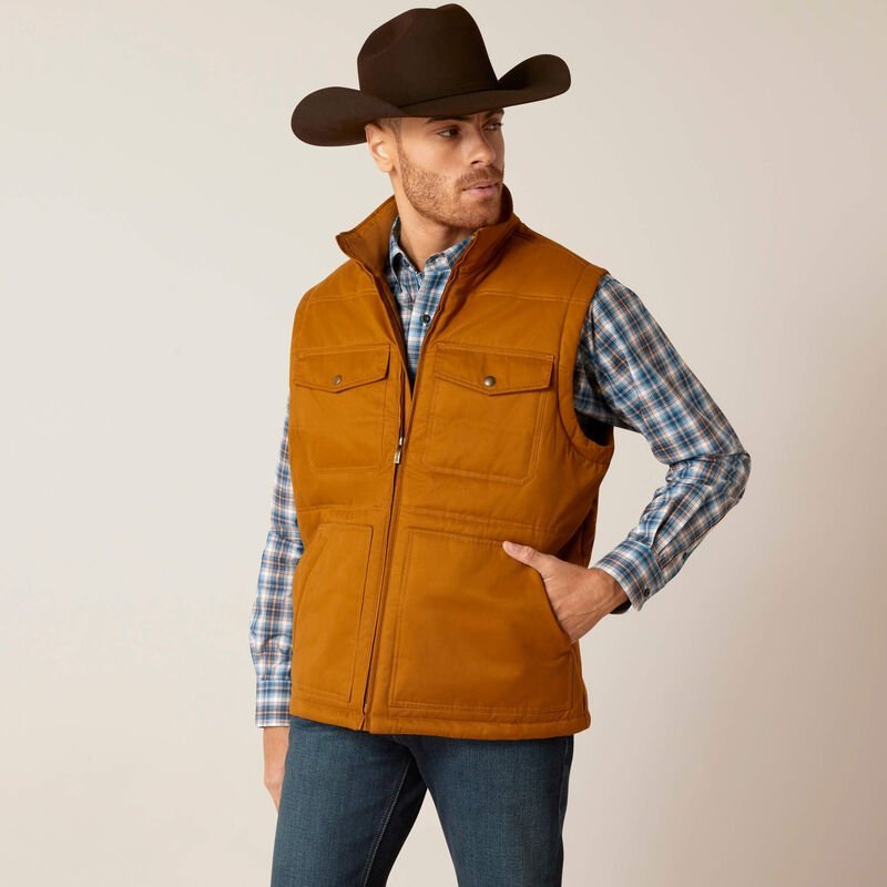 Grizzly 2.0 Canvas Conceal and Carry Vest from Ariat - High Call Outfitters