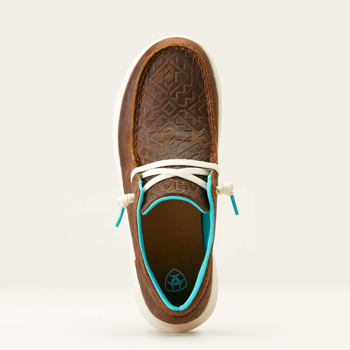 Hilo Brown Blanket Emboss from Ariat