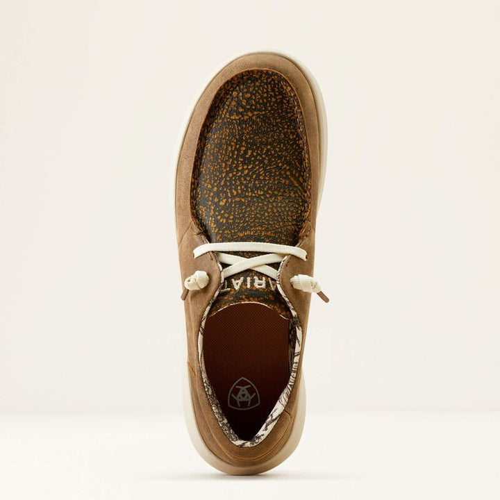 Hilo Brown Bomber Hide Emboss from Ariat