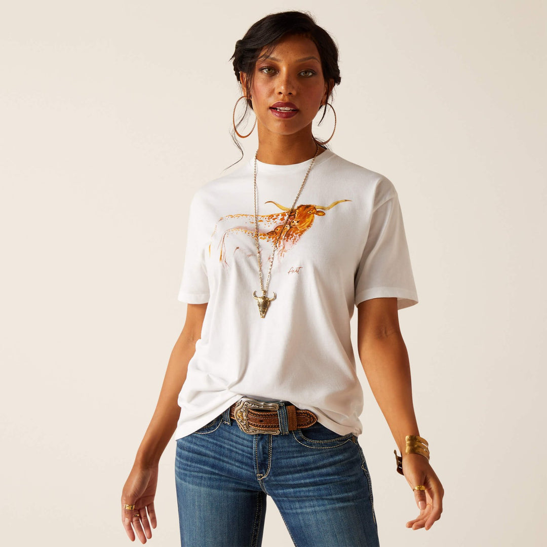 Maternal Cow Tee Shirt from Ariat - High Call Outfitters