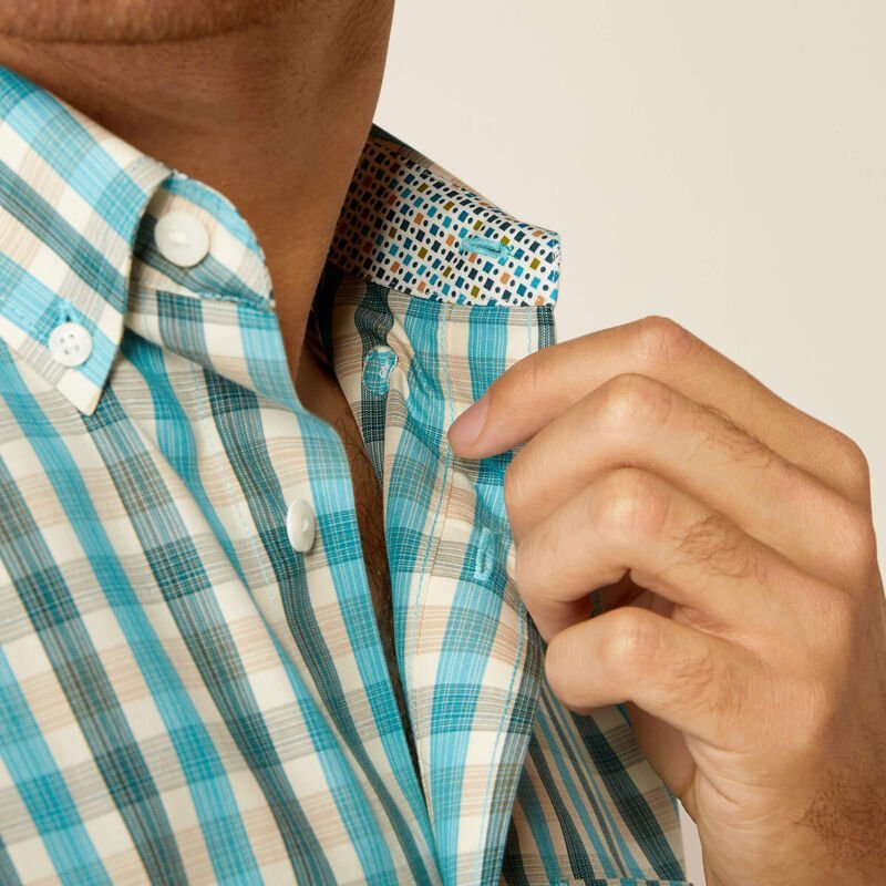 Wrinkle Free Gordie Fitted Shirt from Ariat - High Call Outfitters