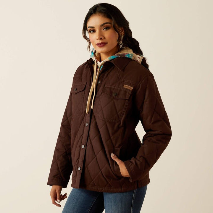 Grizzly Quilted Barn Jacket from Ariat