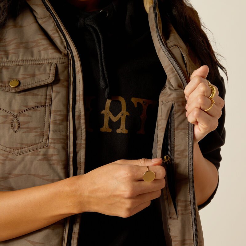 Grizzly Quilted Vest from Ariat