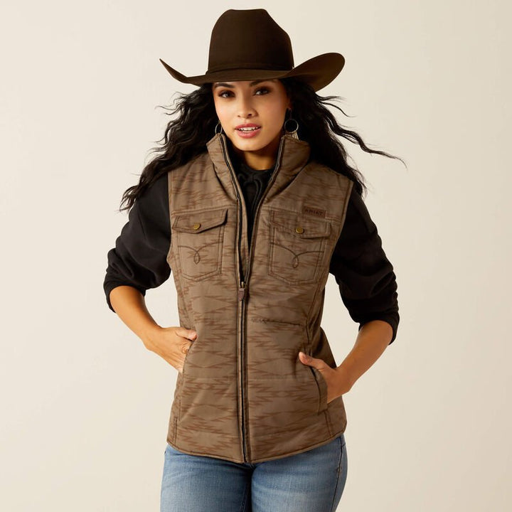 Grizzly Quilted Vest from Ariat