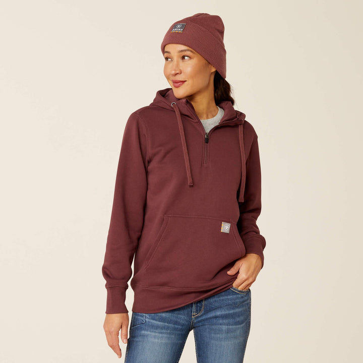 Rebar Skill Set 1/2 Zip Hoodie from Ariat