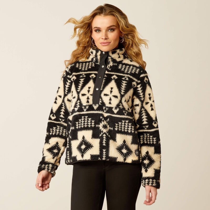 Berber Snap Front Sweatshirt from Ariat - High Call Outfitters