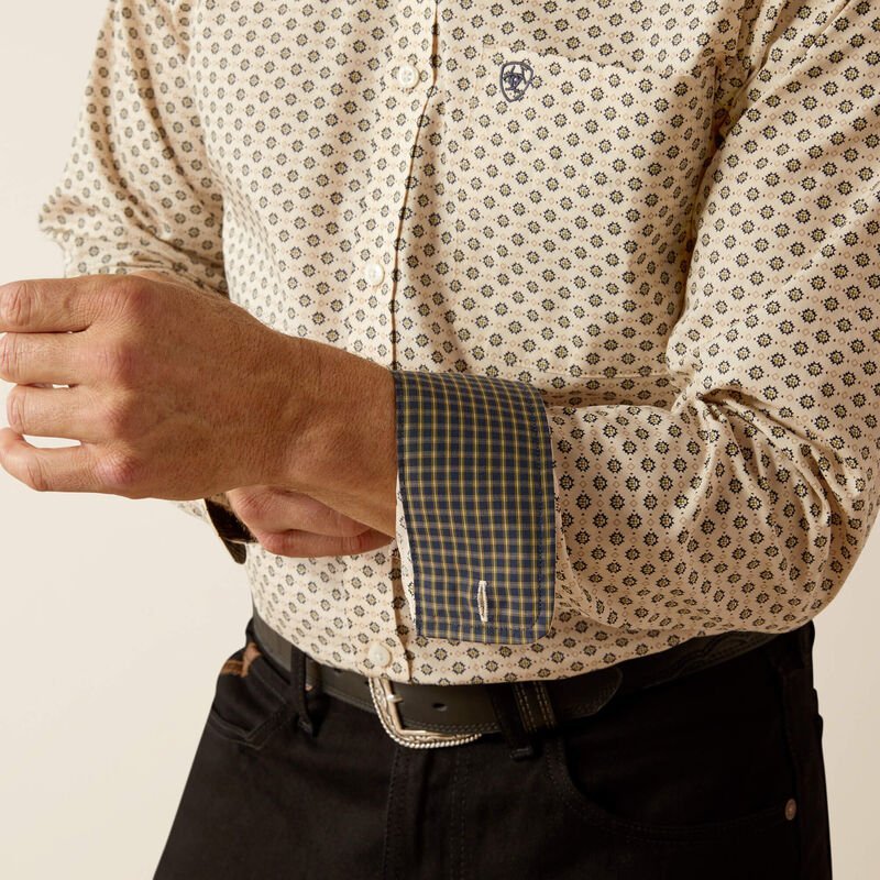 Wrinkle Free Fraiser Fitted Shirt from Ariat - High Call Outfitters